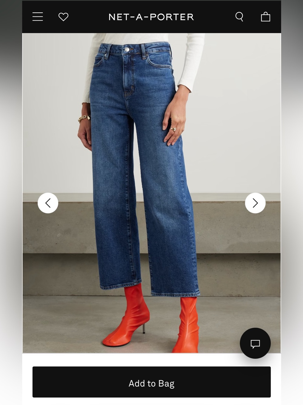 Frame The Wide Jeans